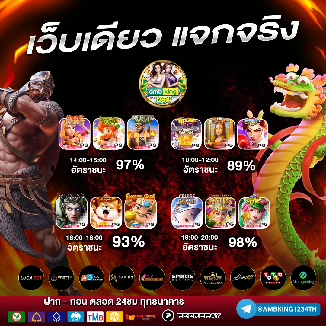 เกม เล่นสล็อต - แบนเนอร์โปรโมชั่น