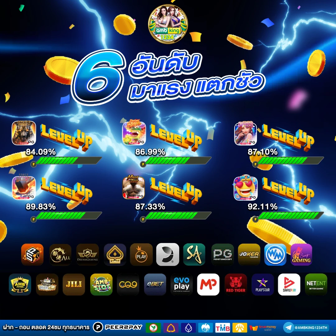 เกมสล็อตฝากถอนผ่าน wallet - แบนเนอร์โปรโมชั่น