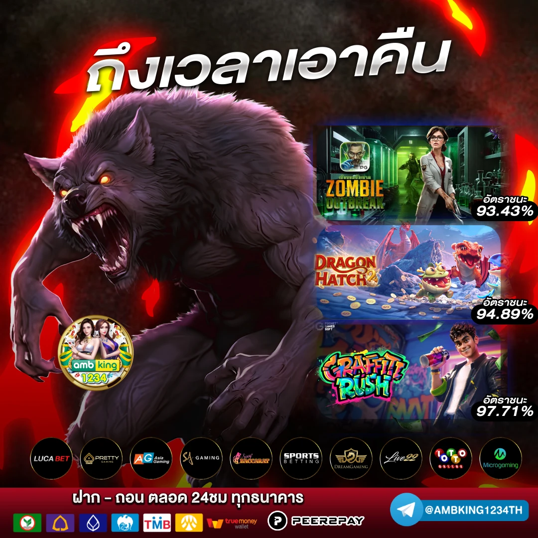 รวมสล็อตทุกค่าย - แบนเนอร์โปรโมชั่น