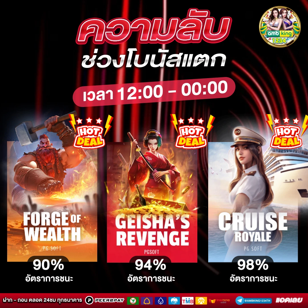 รวมเว็บสล็อตทุกค่าย - แบนเนอร์โปรโมชั่น