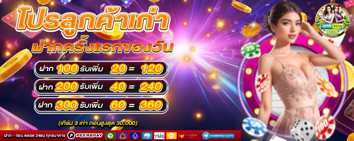 pgรองรับวอเลท - แบนเนอร์โปรโมชั่น